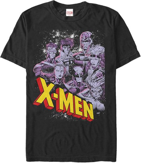 Marvel Men's X-Men Cosmic Team T-Shirt