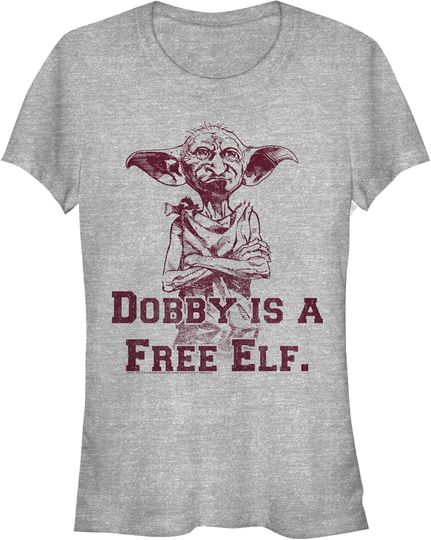Discover Junior's Harry Potter Dobby is a Free Elf T-Shirt