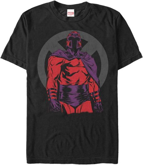 Discover Men's Marvel X-Men Magneto Logo T-Shirt