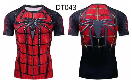 Discover Marvel Avenger Superhero 3D Printed Tee Sports