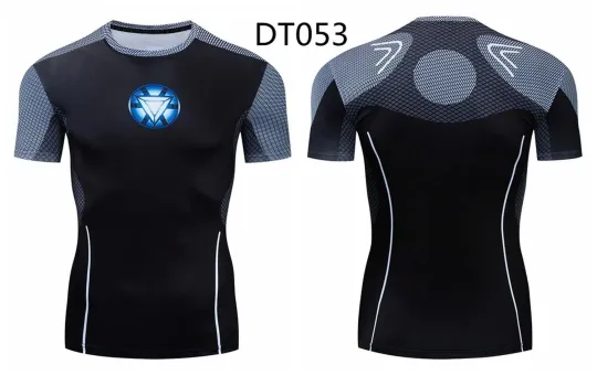 Discover Marvel Avenger Superhero 3D Printed Tee Sports