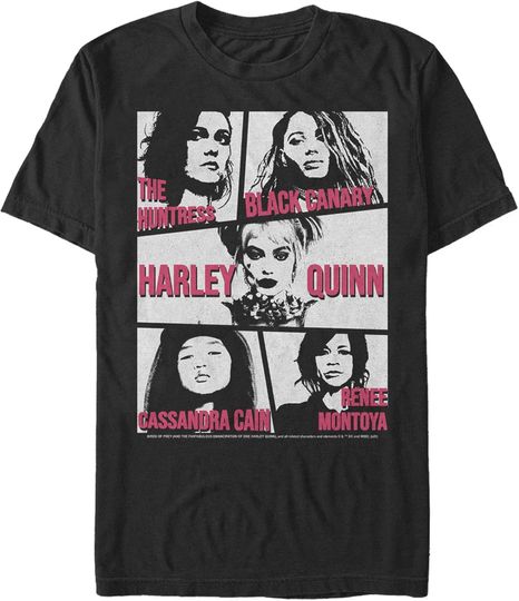 Discover Men's Birds of Prey Meet The Team T-Shirt