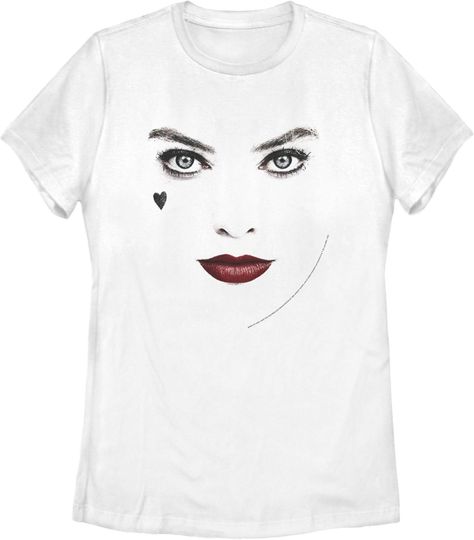 Women's Birds of Prey Harley Quinn Close Up T-Shirt