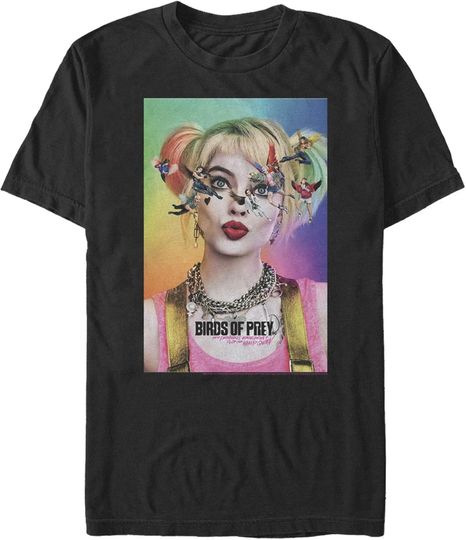 Men's Birds of Prey Flight Movie Poster T-Shirt