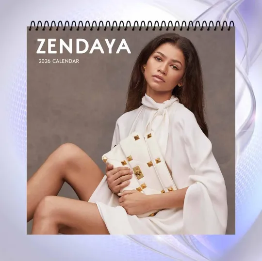 Discover Zendaya 2026 Calendar, Fashion Icon Celebrity Wall Art, Stylish Gift Idea