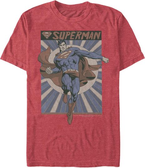 Discover Men's Superman Classic Hero Pose T-Shirt