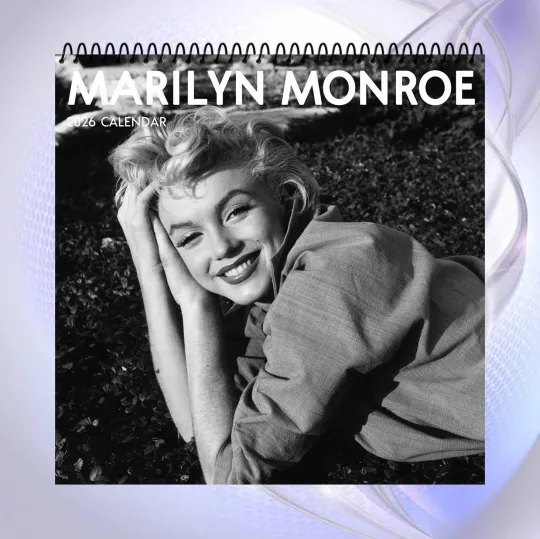 Marilyn Monroe 2026 Calendar, Iconic Hollywood Star Wall Calendar