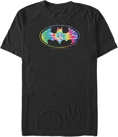 Men's Batman Tie Dye Logo T-Shirt