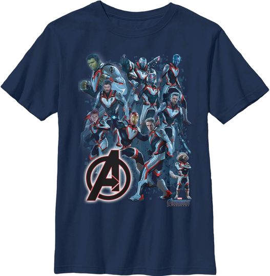 Discover Boy's Marvel Avengers: Endgame Hero Huddle T-Shirt
