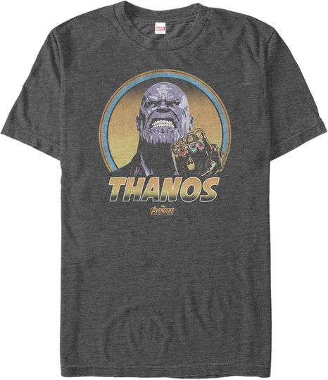 Men's Marvel Avengers: Infinity War Thanos Retro T-Shirt