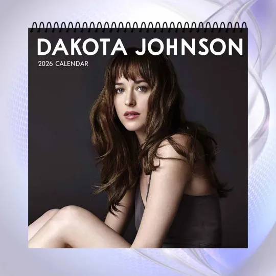 Discover Dakota Johnson 2026 Wall Calendar, Celebrity Art Poster, Fan Gift Decor