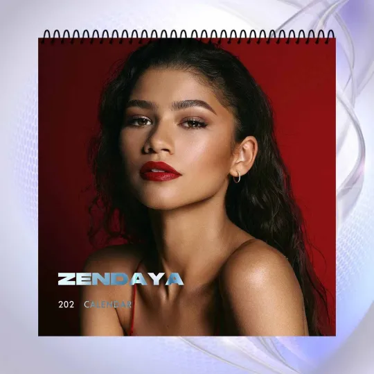 Discover Zendaya 2026 Wall Calendar, Glamorous Star Collectible Gift for Fans