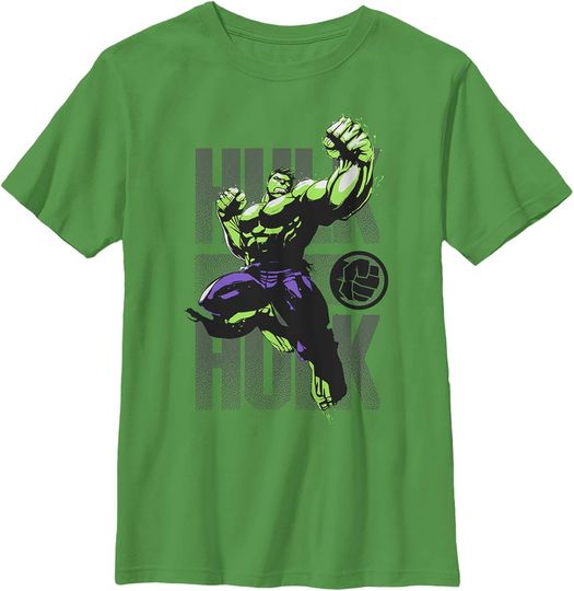 Marvel Boy's Hulk T-Shirt