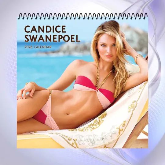 Discover Candice Swanepoel 2026 Calendar, Glamorous Beach Style Wall Art Gift