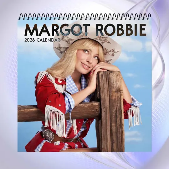 Discover Margot Robbie 2026 Calendar, Barbie Star Wall Calendar, Hollywood Actress Gift