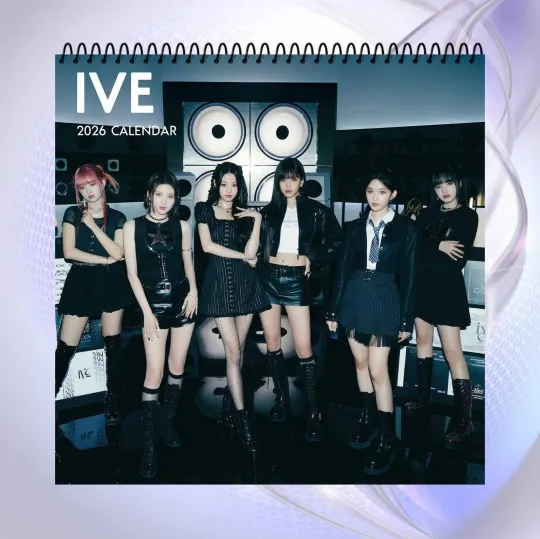 Discover IVE 2026 Calendar, Kpop Girl Group Wall Calendar, Fan Collectible Gift Idea