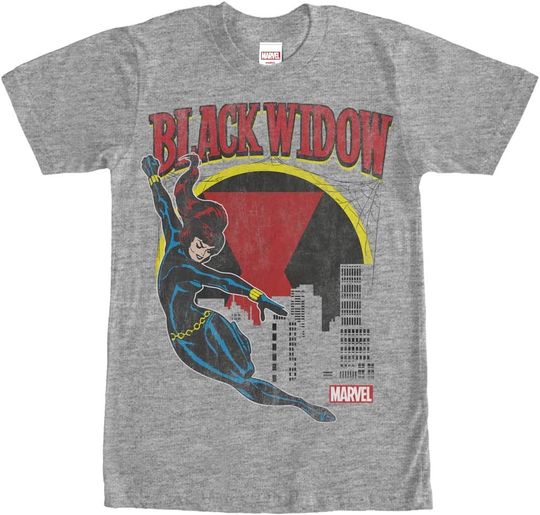 Discover Men's Marvel Black Widow Web Slinger T-Shirt