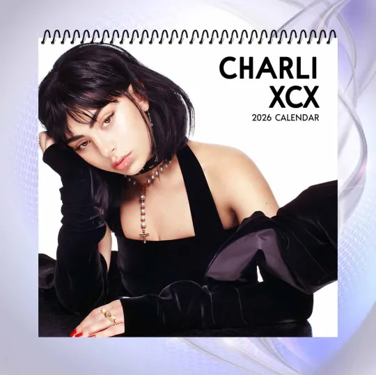 Discover Charli XCX 2026 Calendar, Pop Icon Desk Calendar, Gift for Music Fans