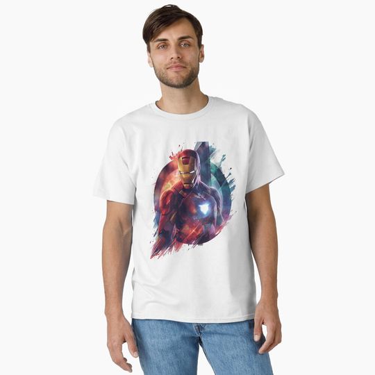 Discover Avengers Comic Style Graphic Tee