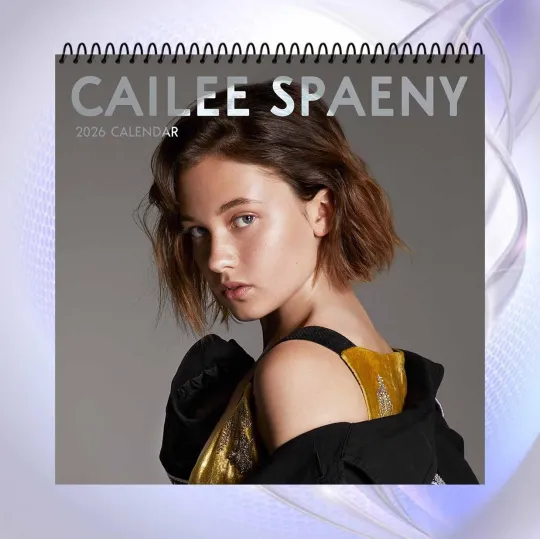 Discover Cailee Spaeny 2026 Wall Calendar, Stylish Actress Photos, Celebrity Fan Gift
