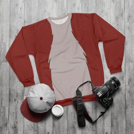 Discover Tod Cosplay Costume - The Fox and the Hound Long Sleeve Shirt - Animal Kingdom Apparel, Classic Character Outfit, Disney Clothing for Fans