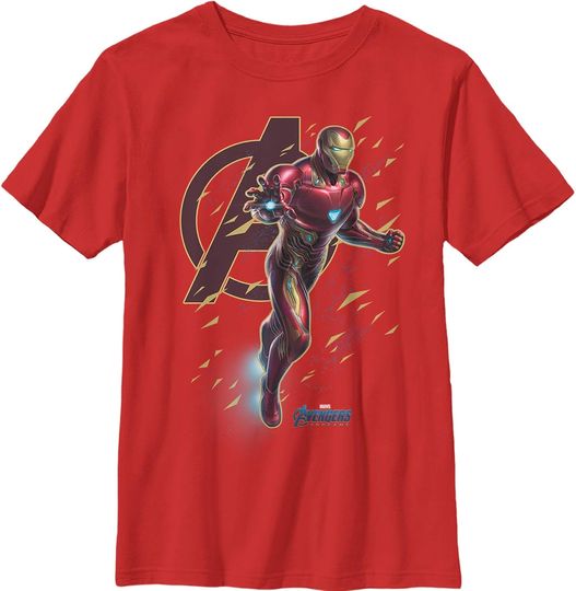 Discover Marvel Avengers Endgame Iron Man Flight T-Shirt
