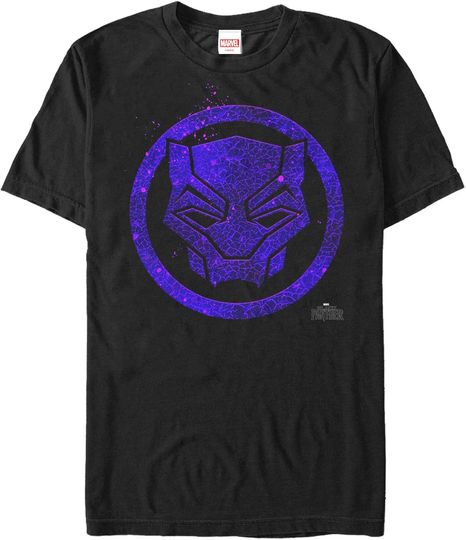 Discover Men's Black Panther Ember Mask T-Shirt