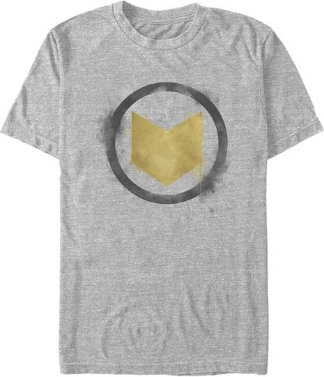 Marvel Men's Avengers: Endgame Smudged Hawkeye T-Shirt