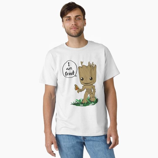 I Am Groot Graphic Tee for Guardians Fans