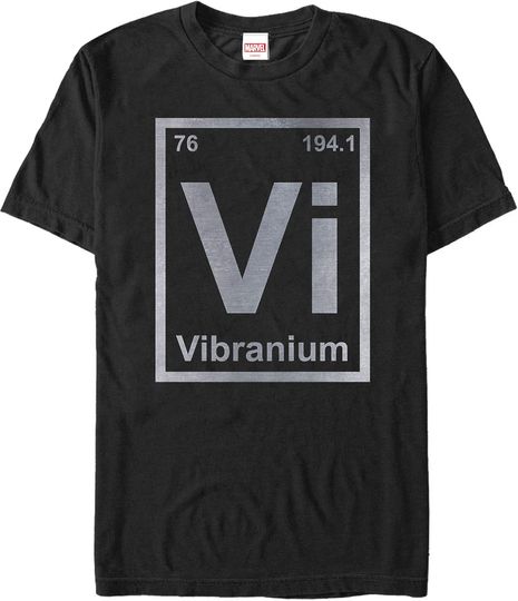 Discover Men's Marvel Black Panther Vibranium T-Shirt