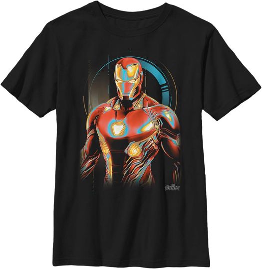 Discover Boy's Marvel Avengers: Infinity War Iron Man Future T-Shirt