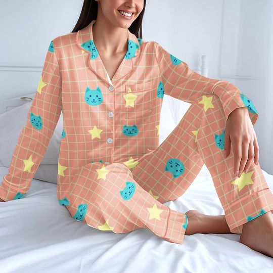 Discover Kpop Movie Rumi Satin Pajamas Set, Rumi Kpop Idol Tour Sleepwear, Saja Girls Gifts For Kpop Fan Lovers, Huntrix Merch PJs