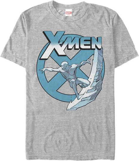 Men's Marvel X-Men Iceman Surf T-Shirt