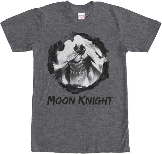 Men's Marvel Moon Knight Paint Smudge Print T-Shirt