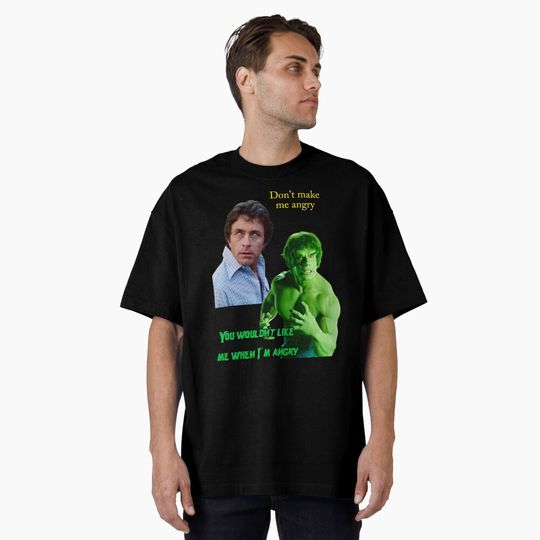 Discover Hulk Inspired Don’t Make Me Angry Graphic Tee