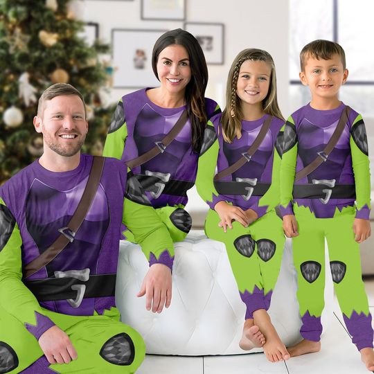 Discover Goblin Costume Family Pajamas, The Amazing Spider Man Character Pjs, Green Goblin Cosplay Costume Sleepwear, Costume Matching Family