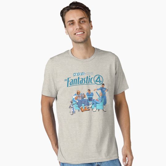 Discover Fantastic Four Pedro Pascal Graphic Tee for Marvel Fans