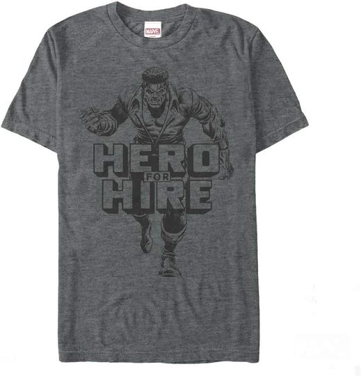 Men's Marvel Luke Cage Grayscale T-Shirt