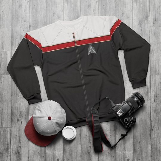 Discover Commanding Officer Service Uniform Long Sleeve Shirt, Star Odyssey Costume, Captain Frost Cosplay, Commander Erickson Outfit, Dr Lanjar Tee