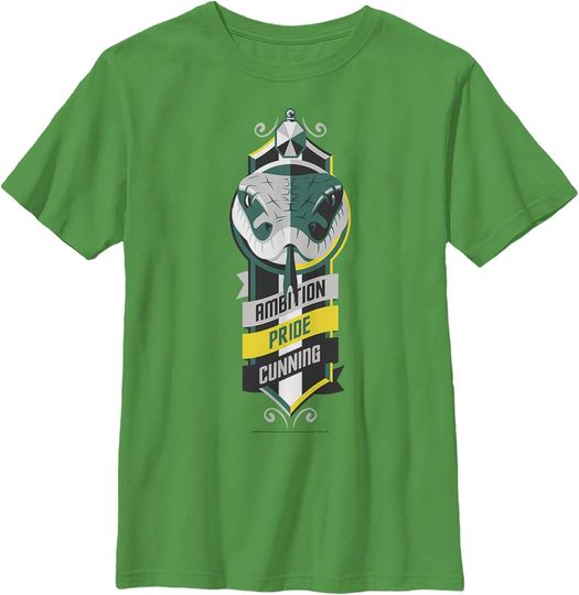 Boy's Harry Potter Slytherin Snake Emblem T-Shirt