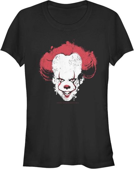 Discover Fifth Sun Junior's IT Chapter Two Chapter Two Pennywise Paint Drip T-Shirt