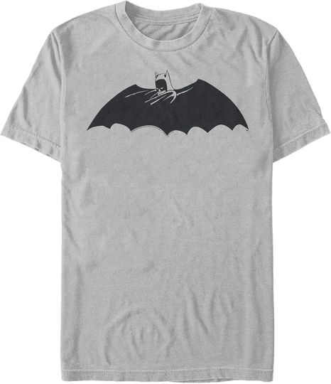 Men's Batman Caped Crusader Silhouette T-Shirt