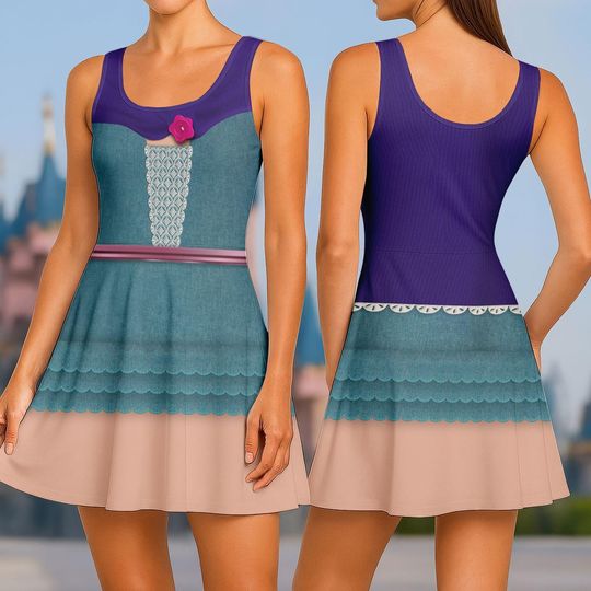 Discover Toy Story Bo Peep Skater Dress, Bo Peep Women Dress, Disney Princess Cosplay Costume Shirt, Disney Outfits, Halloween Gift For Her