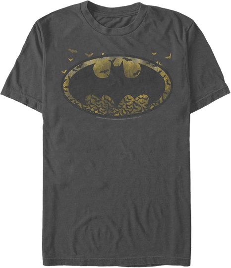 Discover Men's Batman Bat Colony Logo T-Shirt