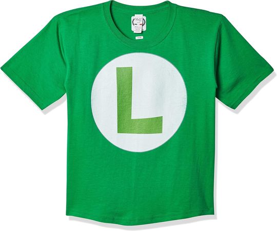 Nintendo Boy's Luigi Icon T-Shirt