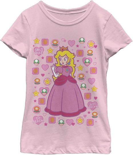 Discover Fifth Sun Girls' Little Peachtone Graphic T-Shirt