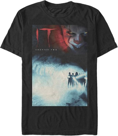 Discover Fifth Sun Men's IT Chapter Two Chapter Two Theatrical Poster T-Shirt