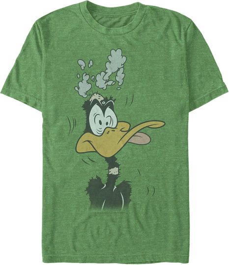 Men's Looney Tunes Daffy Duck Overthinking T-Shirt
