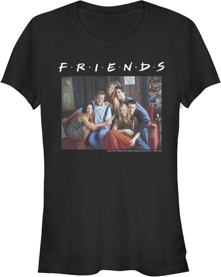 Discover Fifth Sun Junior's Friends Group Poster T-Shirt