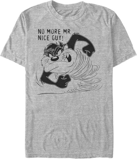 Men's Looney Tunes Taz No Mr. Nice Guy T-Shirt